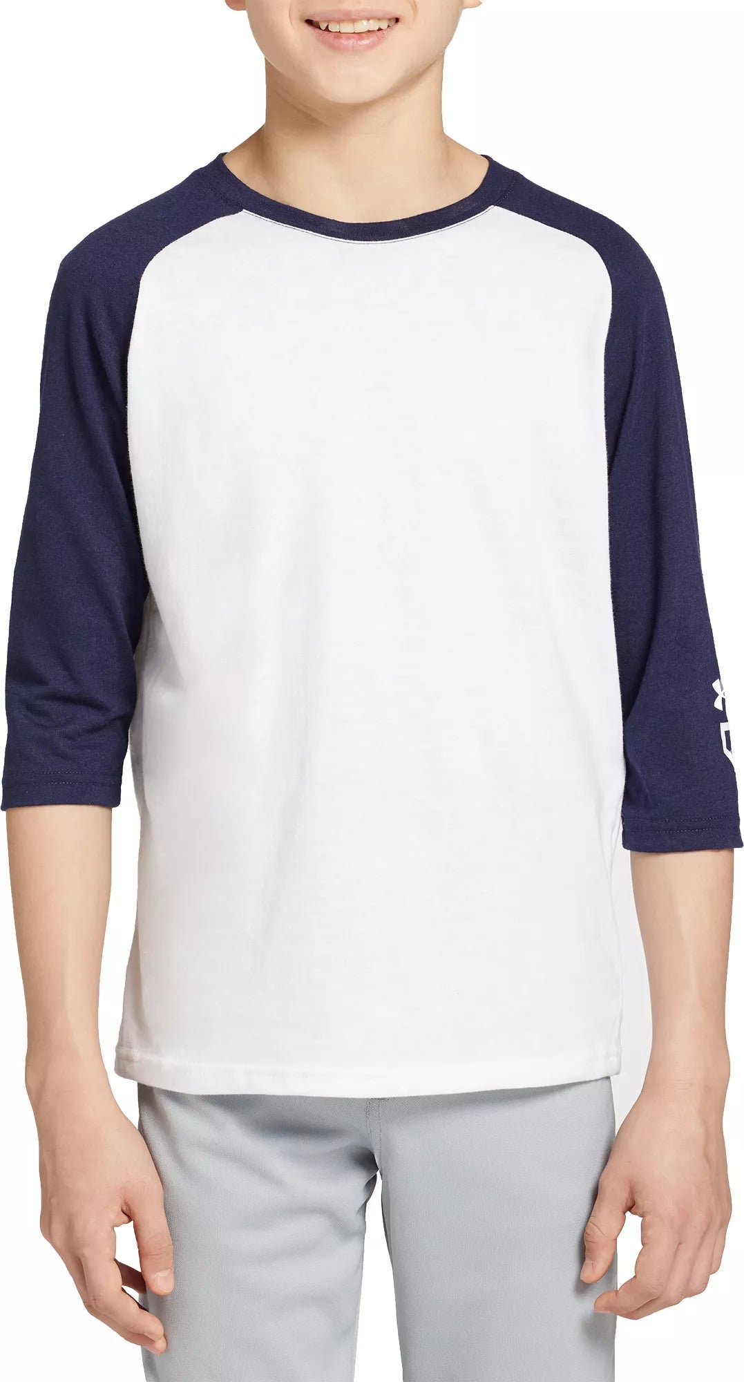 Under Armour Youth Classic 3/4" Baseball Raglan Tee: 1375661