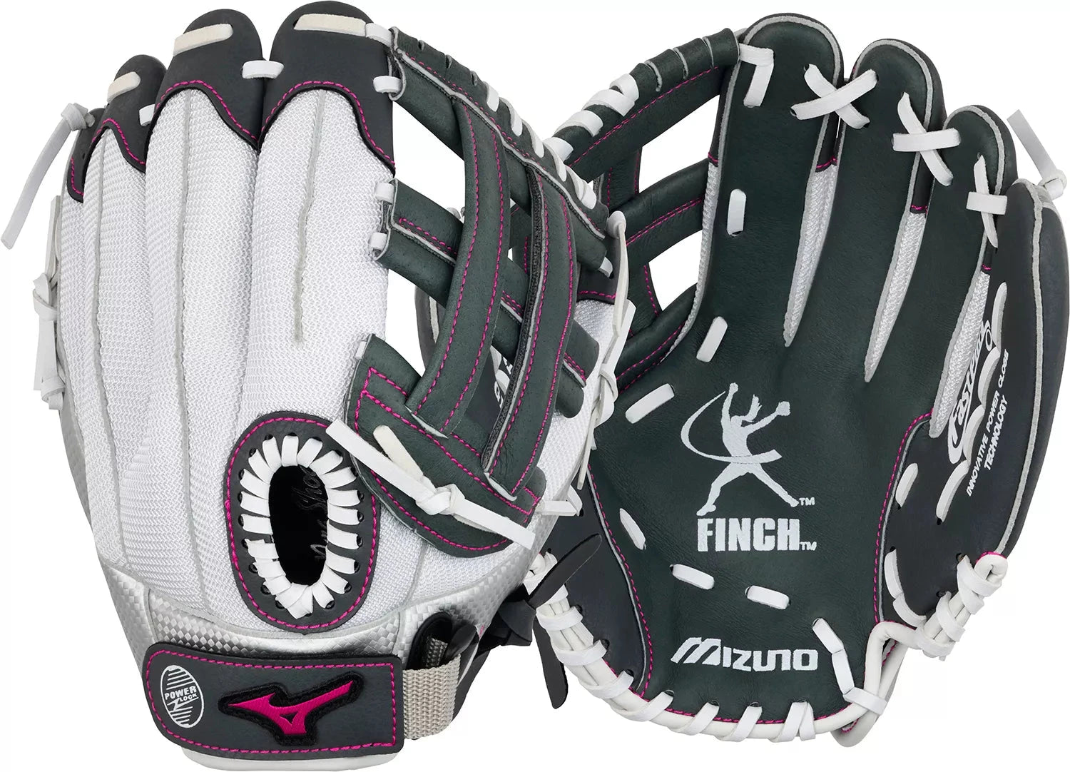 Mizuno GPP1150F4 Prospect Finch Youth 11.5" Fastpitch: 313357 Equipment Mizuno Wear on Left 