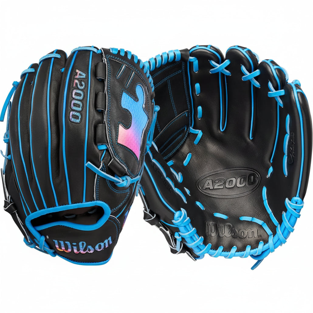 2026 Wilson A2000® Love the Moment™ B23 Puzzle Piece 12” : WBW10482912 Equipment Wilson Sporting Goods Wear on Left 