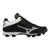 Mizuno Wave Finch LightRevo Women's Molded Softball Cleats: 320665 Footwear Mizuno 6 Black 