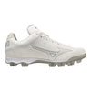 Mizuno Wave Finch LightRevo Women's Molded Softball Cleats: 320665 Footwear Mizuno 6 White 