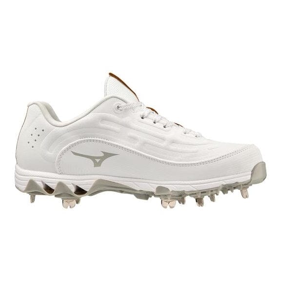 Mizuno 9-Spike Swift 8 Low Metal Softball Cleats - Women's: 320689 Footwear Mizuno 5 Black-White 