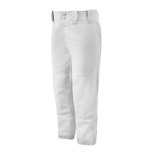 Mizuno Women&#39;s Low Rise Pants: 350150 Apparel Mizuno White X-Small 