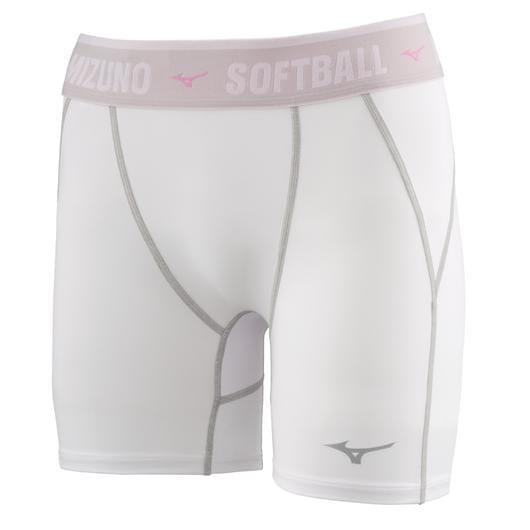 Mizuno Women's RB Speed Compression Sliding Short: 351173 Apparel Mizuno X-Small White 