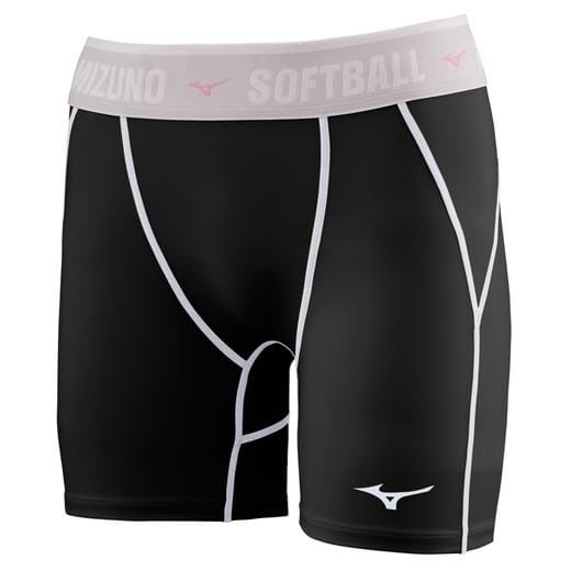 Mizuno Women's RB Speed Compression Sliding Short: 351173 Apparel Mizuno X-Small Black 