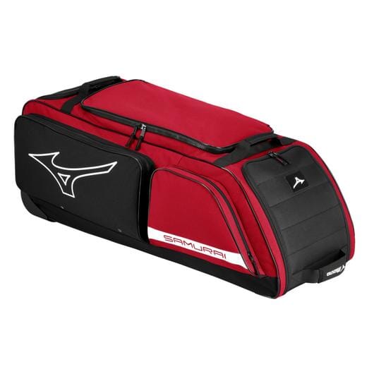 Mizuno 24 Samurai Wheeled Catcher's Equipment Bag: 360327 Equipment Mizuno 