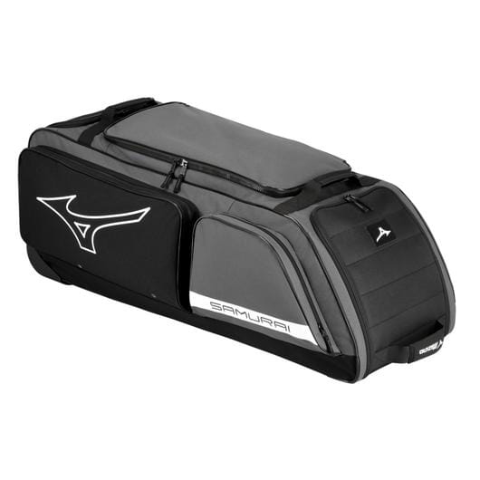 Mizuno 24 Samurai Wheeled Catcher's Equipment Bag: 360327 Equipment Mizuno 