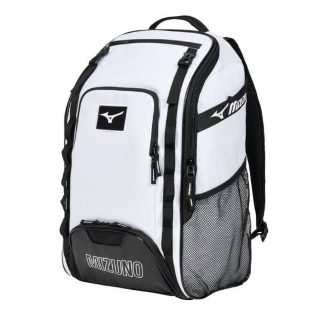 Mizuno Organizer 26 Backpack: 360342 Equipment Mizuno White 