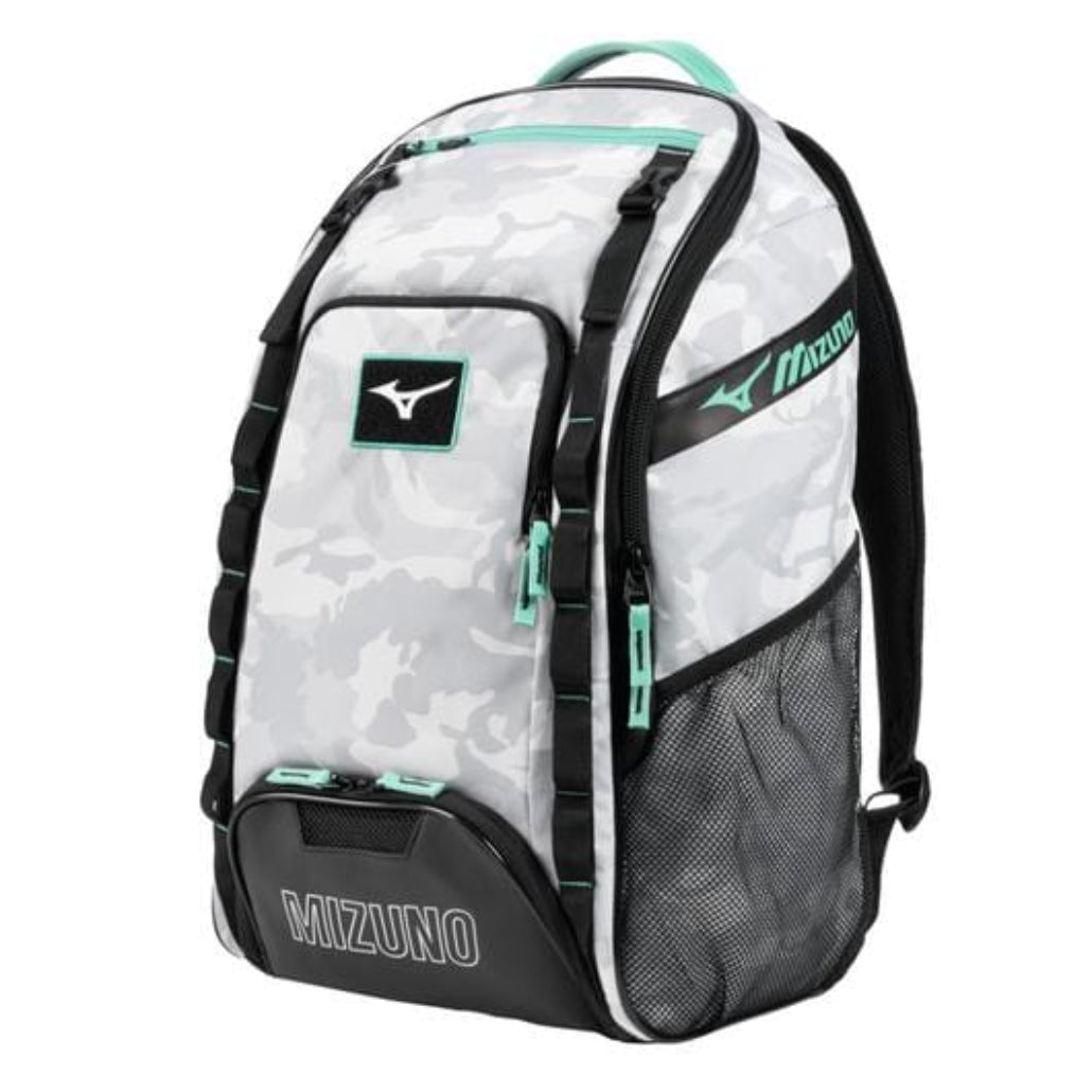 Mizuno Organizer 26 Backpack: 360342 Equipment Mizuno Teal Camo 