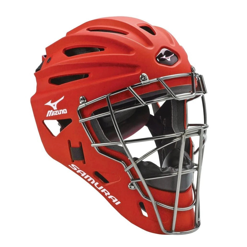 Mizuno Youth Samurai Catchers Helmet Equipment Mizuno 