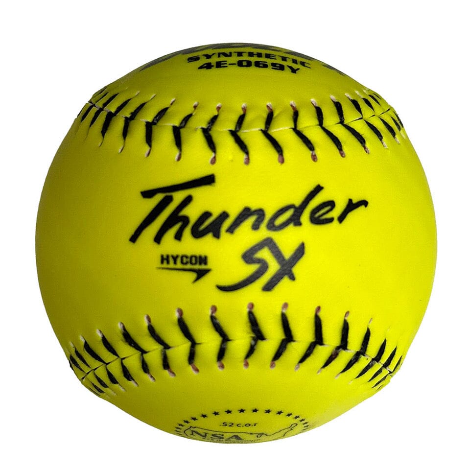 Dudley Hycon SY Synthetic NSA .52 275 12 Inch Softball - Dozen: 4E069Y Balls Dudley 