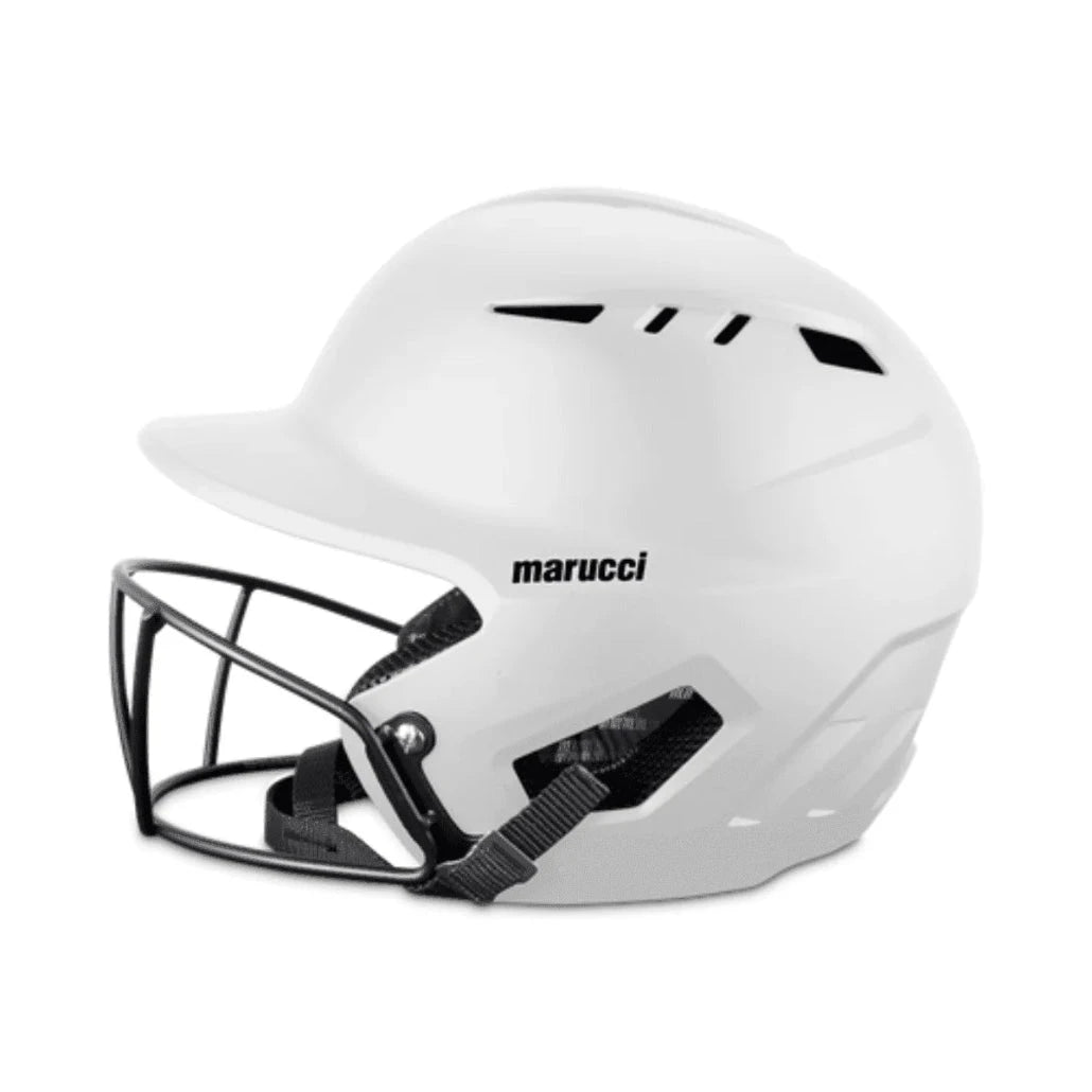 Marucci DuraVent D3O Fastpitch Batting Helmet Equipment Marucci White Senior-7 1/8"-7 1/2" 