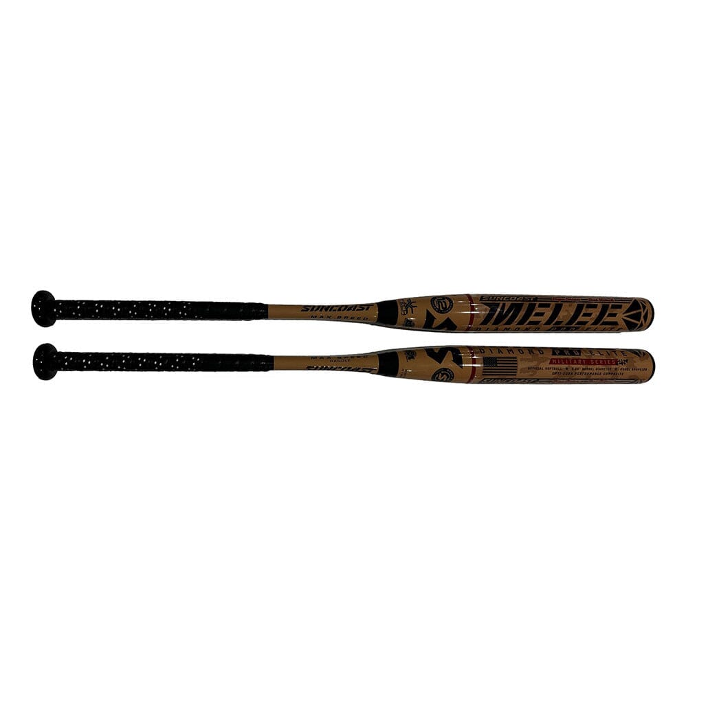 2025 Suncoast Melee Diamond Pro Elite Military Series Balanced Senior Slowpitch Bat: SMDPE12B Bats Suncoast 