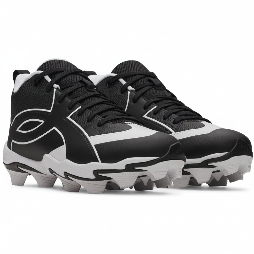 Under Armour Leadoff Icon Mid Youth Cleats: 6010142
