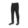 Champro Boys' Triple Crown 2.0 Tapered Bottom Baseball Pant BP64Y Apparel Champro Small Black 