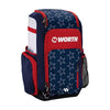 2023 Worth Pro Slowpitch Backpack: WBA004 Equipment Miken Stars & Stripes 