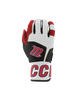 Marucci MBG2BKSM Adult Blacksmith Full Wrap Batting Gloves: Black-Red