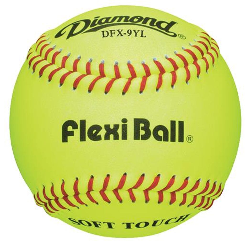 Diamond Flexi Baseball Yellow (Dozen): DFX9YL Balls Diamond 