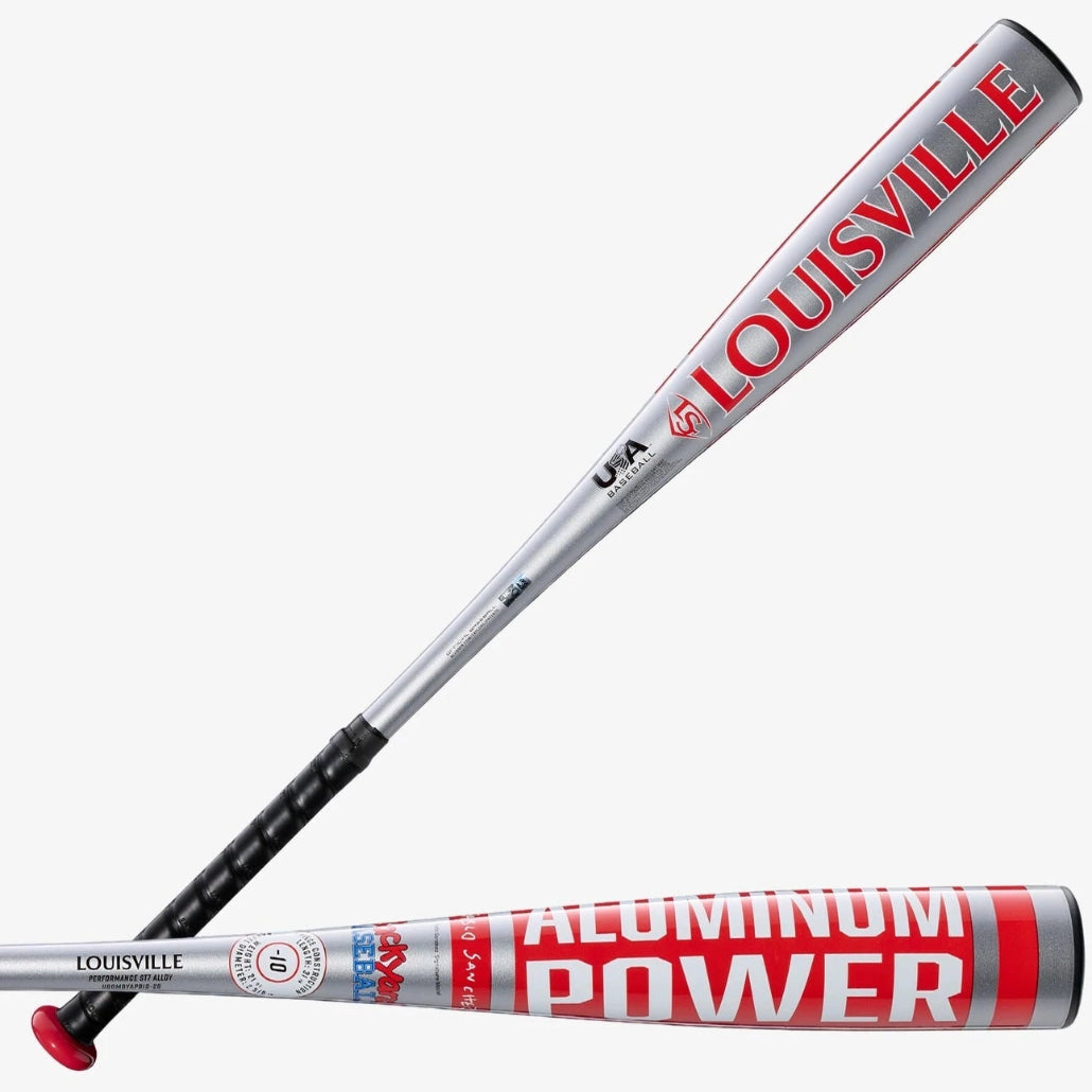 Louisville Slugger "Backyard Baseball" Aluminum Power USA (-10) Youth Baseball Bat 2 5/8": WBL4174010 Bats Louisville Slugger 
