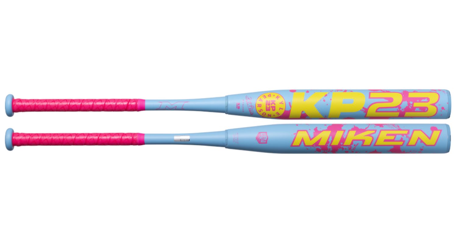 2026 Miken KP23 Neon USA (ASA) Maxload 2-Piece 13" Slowpitch Softball Bat: MSA6NKPL Bats Miken 