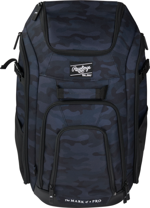 2025 Rawlings Legion 2 Players Backpack: LEGION 2 Equipment Rawlings Black Camo 