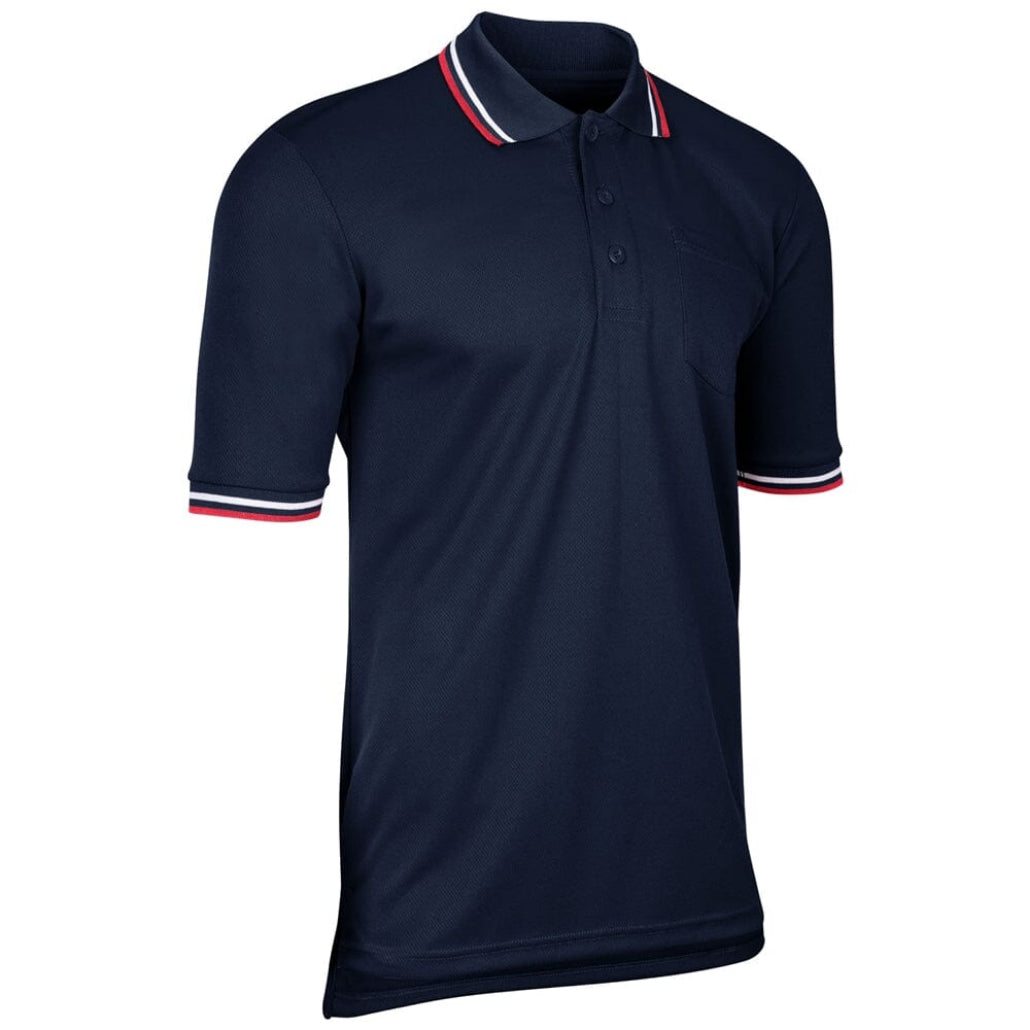 Champro Umpire Polo Shirt: BSR1 Apparel Smitty Navy Medium 