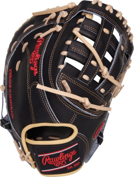 Rawlings Heart-of-the-Hide 12.5&quot; Baseball First Base Mitt: PRORFM18-17BCS Equipment Rawlings 