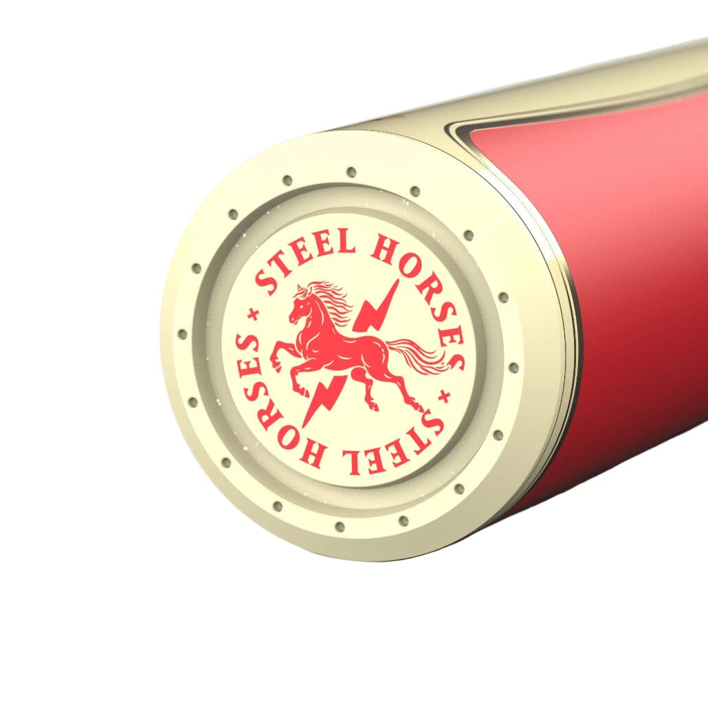 2027 Combat MFG Steel Horses Series Red Rider Spec-A1 BBCOR Bat: CBB7A1RR3 Bats Combat 