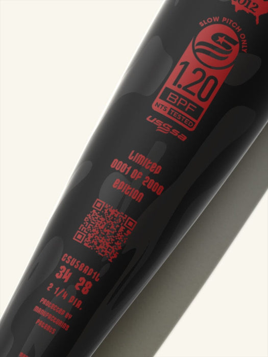 2025 Combat LE "Badman" Bradley Jones USSSA 1-Piece Slowpitch Softball Bat: CSU5BAD1L Bats Combat 