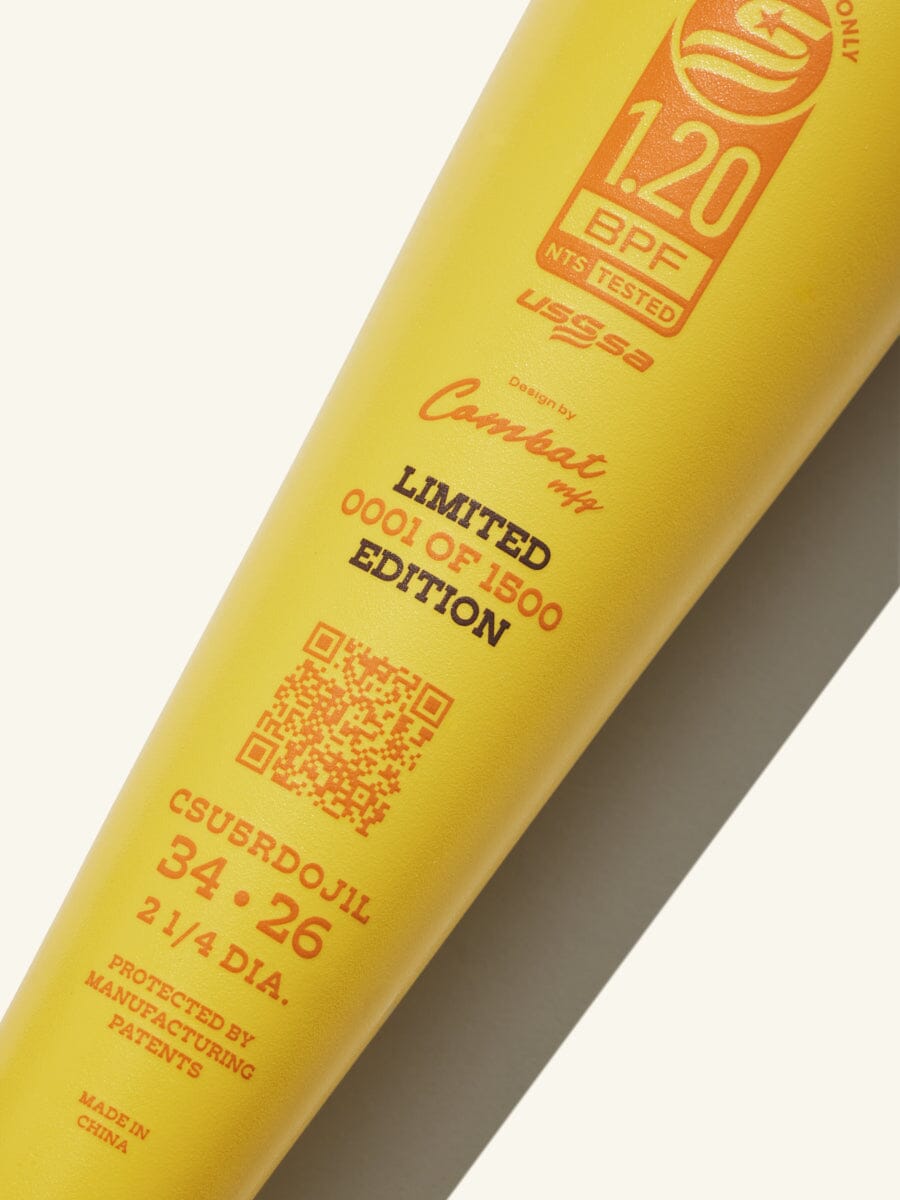 2025 Combat LE "Rodeo" Bradley Jones USSSA 1-Piece Slowpitch Softball Bat: CSU5RDOJ1L Bats Combat 