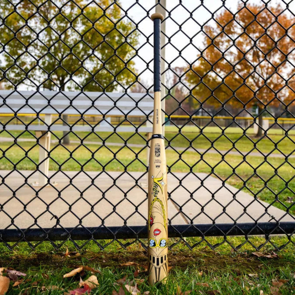 2025 Beacon Gold 2-Piece YA-YA Load USSSA Slowpitch Softball Bat: VSPBG2YU Bats Victus 