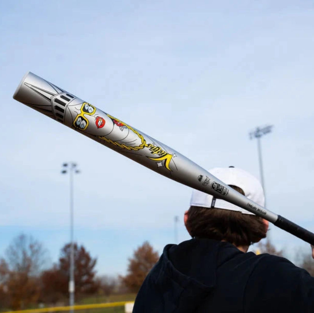 2025 Victus Beacon Silver 1-Piece End-Loaded USSSA Slowpitch Softball Bat: VSPBS1BBU Bats Victus 