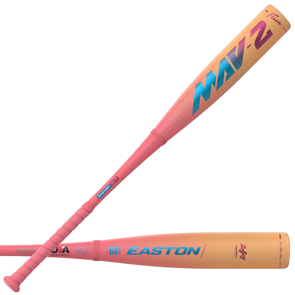 2026 Easton MAV2 Flash USA (-10) Youth Baseball Bat 2 5/8": EUS6M2F10 Bats Easton 