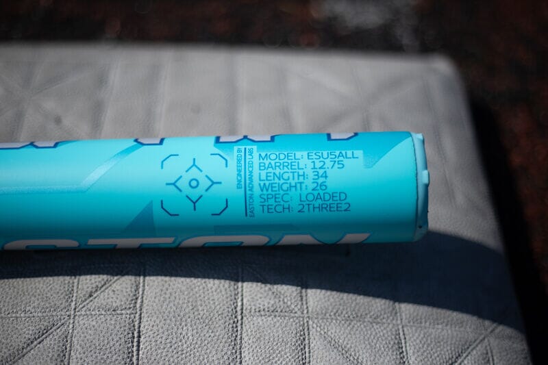 2025 Easton Alpha Loaded 2-Piece USSSA Slowpitch Softball Bat: ESU5ALL Bats Easton 