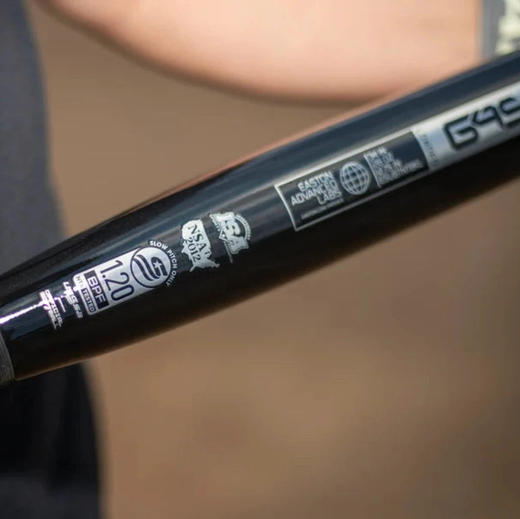 2026 Easton Tantrum Black 2-Piece Loaded USSSA Slowpitch Softball Bat: ESU6TNTBKL Bats Easton 