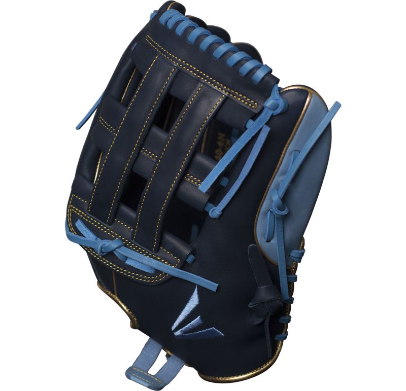 Easton Tantrum Series 13.5" Slowpitch Softball Glove Navy/Carolina Blue: ETNT135-6N Equipment Easton 