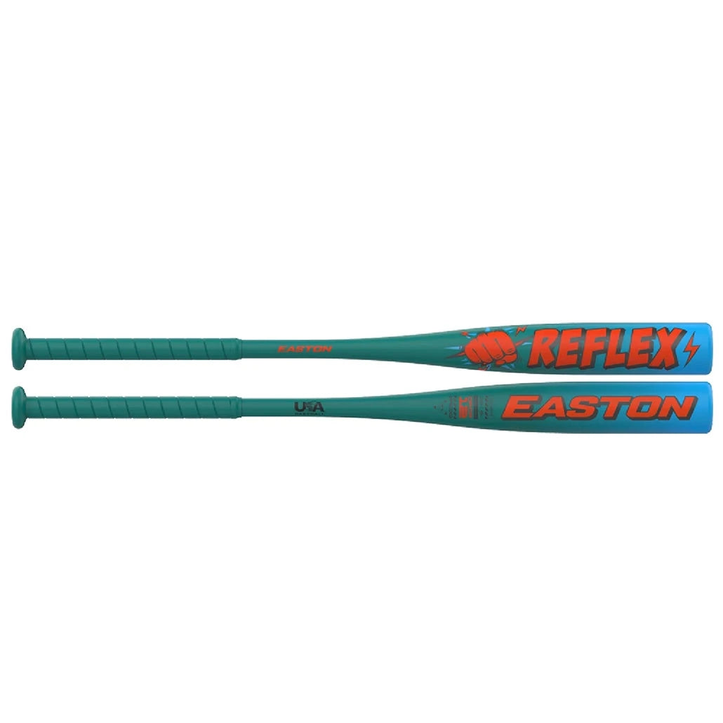 2027 Easton Reflex 2-1/2" Youth USA Baseball Bat -12oz: EU75REF12 Bats Easton 
