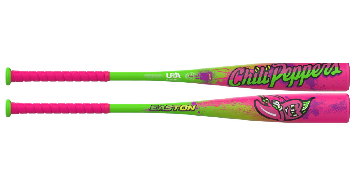 2027 Easton Cosmic Chili Peppers 2-5/8" Youth USA Bat -8oz: EUS7CCP8 Bats Easton 
