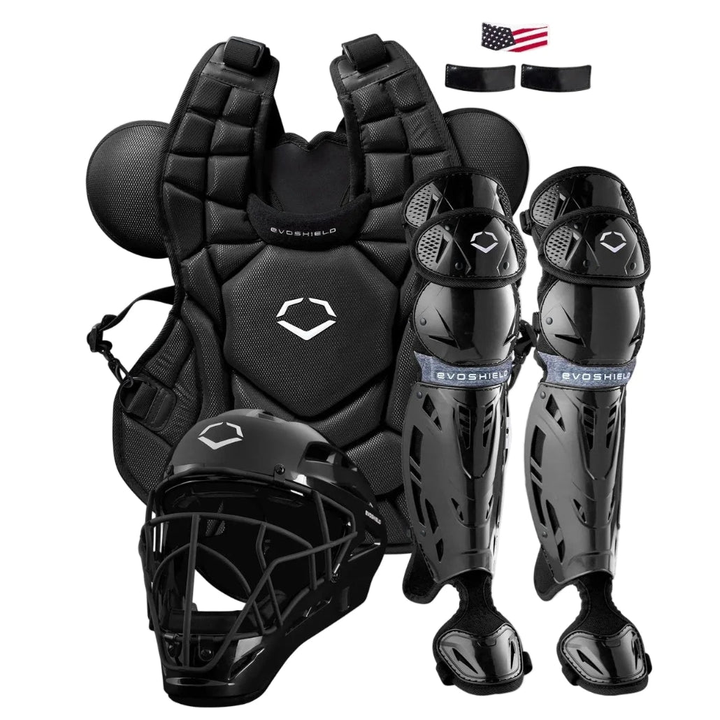 Evoshield SRZ-1™ Baseball Catcher’s Equipment Set: SRZ-1 Equipment EvoShield Navy - Adult 