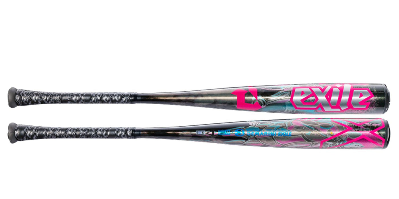 2026 DeMarini Exile™ Cyborg (-3) BBCOR Baseball Bat: WBD2654010 Bats DeMarini 