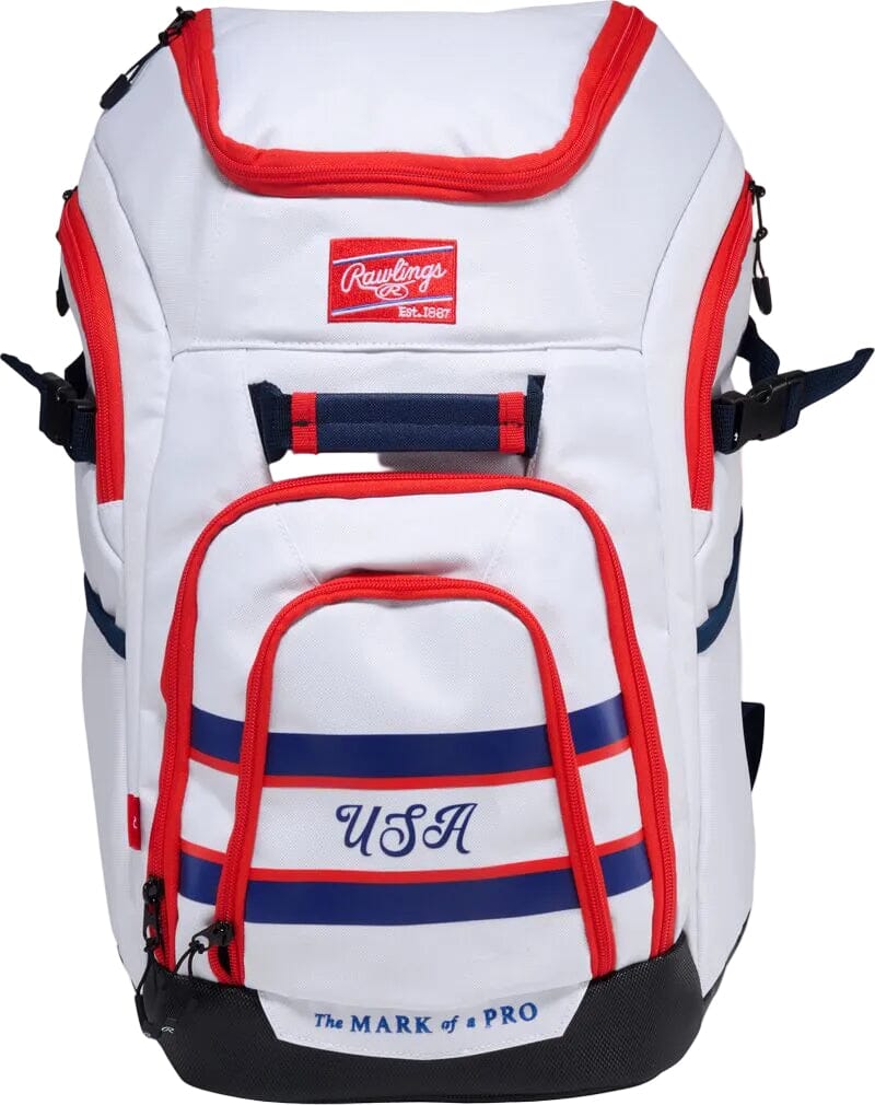 Rawlings Americana Franchise 2 Player's Baseball Backpack Equipment Rawlings 
