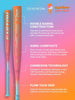 2025 Easton Ghost OG "Rainbow Sherbet" -11 Fastpitch Softball Bat: EFP5GHRS11