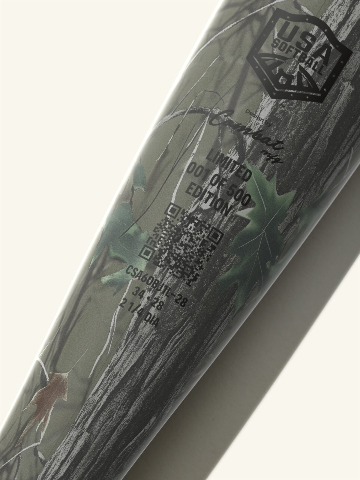 2026 Combat LE "Shooters Shoot" Bradley Jones CR-1 USA 1-Piece Slowpitch Softball Bat: CSA6OBJ1L Bats Combat 