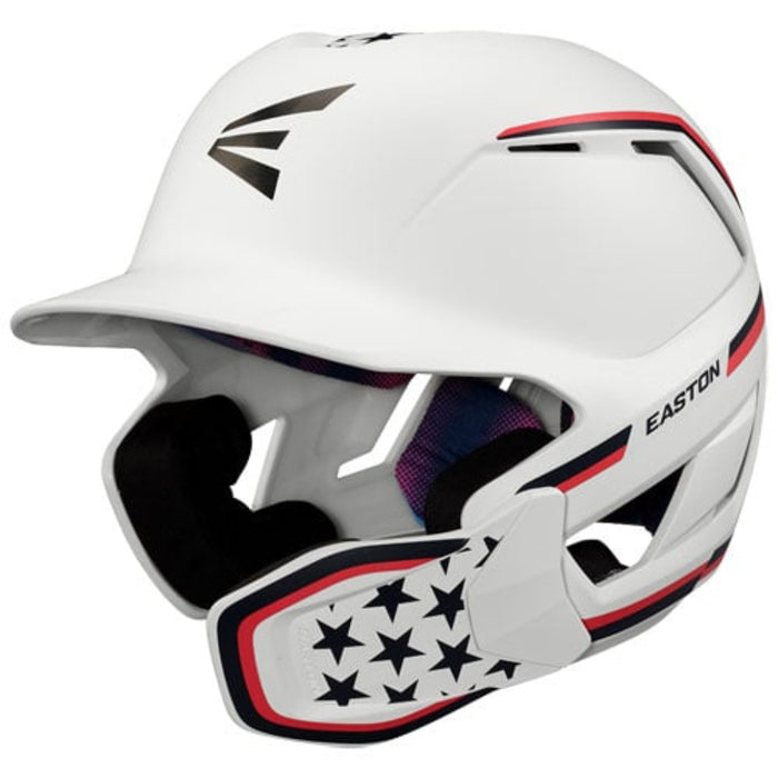 EASTON Z50 BATTING HELMET WITH MULTI-ADJUST & REVERSIBLE JAW GUARD: Z50MATMJG