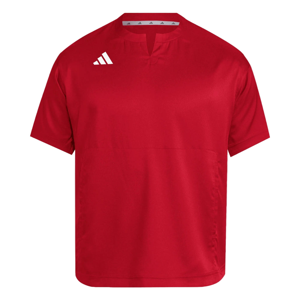 Adidas Men&#39;s Short Sleeve Team Cage Jacket Apparel Adidas 