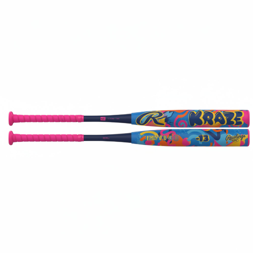 2027 Rawlings Kraze Fastpitch Softball Bat -13oz: RFP7KZ13 Bats Rawlings 