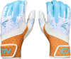 Easton Walk-Off Ethos Sugar Rush Youth Batting Gloves (Light Blue): WOBGY25