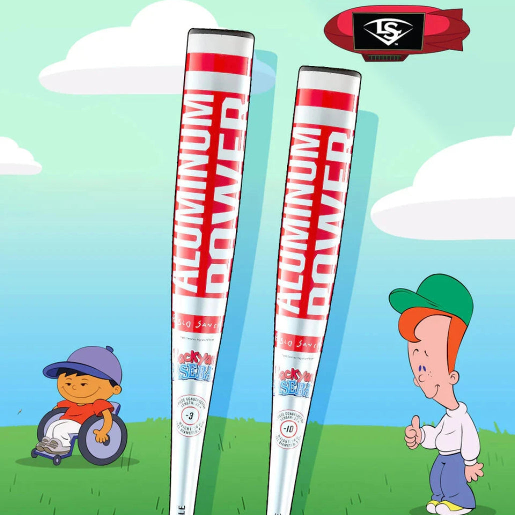 2025 Louisville Slugger "Backyard Baseball" Aluminum Power Atlas (-3) BBCOR Adult Baseball Bat 2 5/8”: WBL4172010 Bats Louisville Slugger 