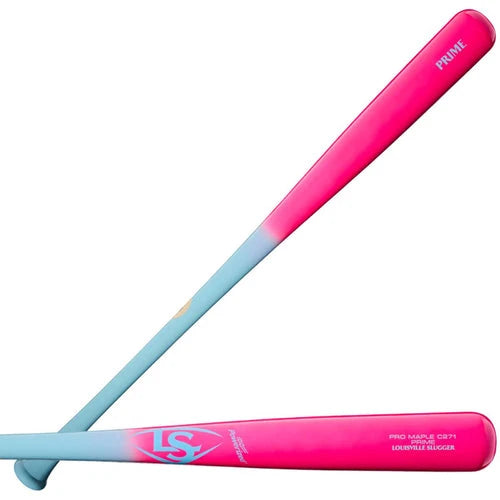 Louisville Slugger Pro Prime Maple C271 Cotton Candy Wood Baseball Bat: WBL4039010 Bats Louisville Slugger 