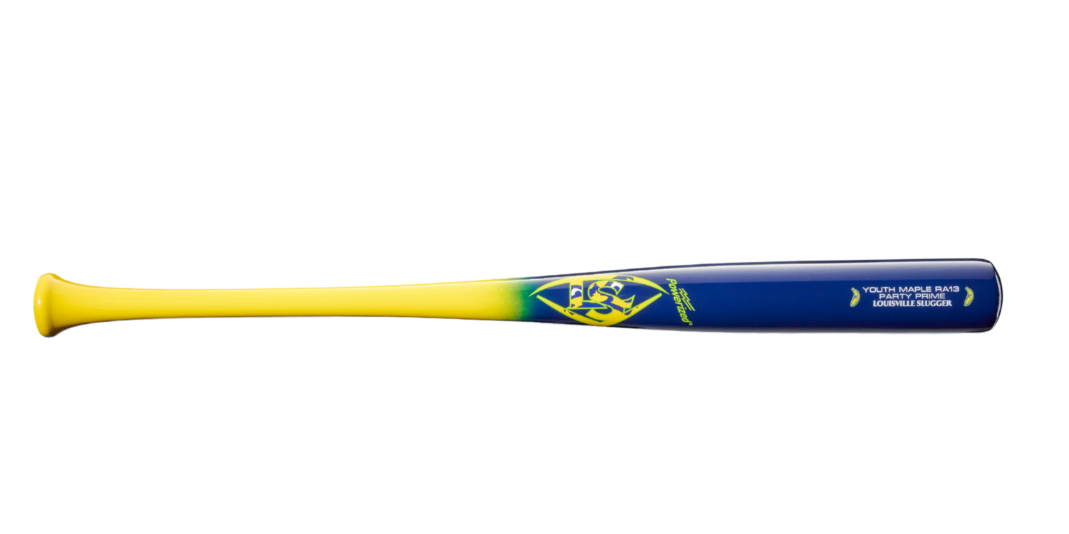 Louisville Slugger Youth Prime Maple Savannah Bananas RA13 Wood Baseball Bat: WBL4160010